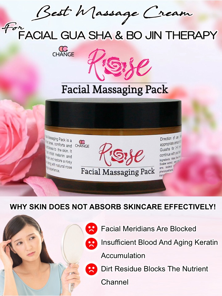 Rose Facial Massaging Pack