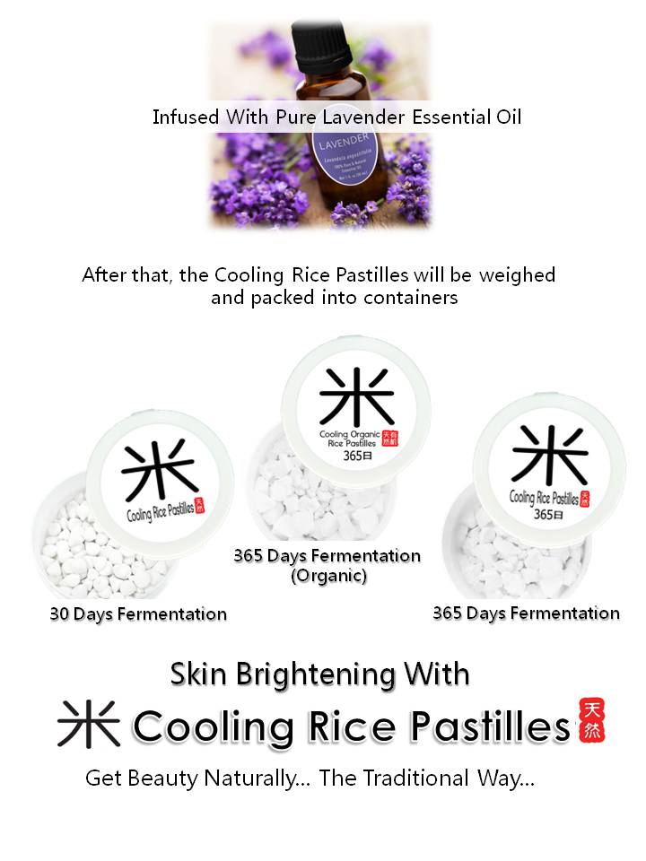 Cooling Rice Pastilles
